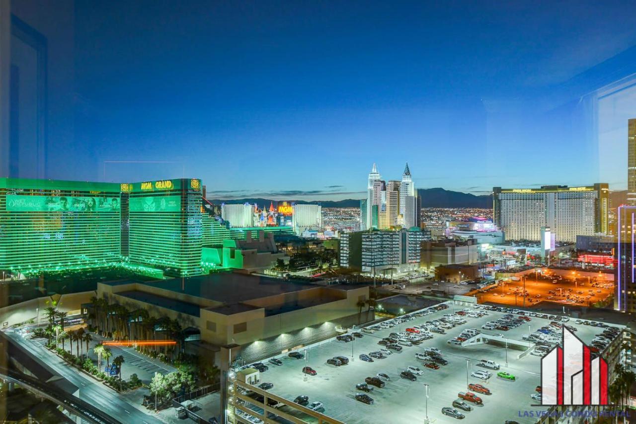Mgm Signature-22-707 F1 Track & Strip View Balcony Las Vegas Dış mekan fotoğraf