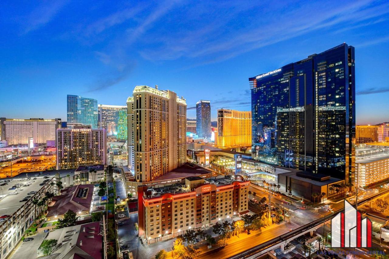 Mgm Signature-22-707 F1 Track & Strip View Balcony Las Vegas Dış mekan fotoğraf